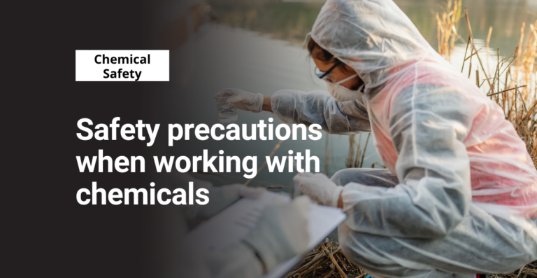 Workplace chemical safety precautions