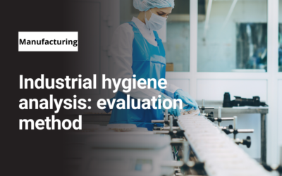 Industrial hygiene analysis: evaluation method