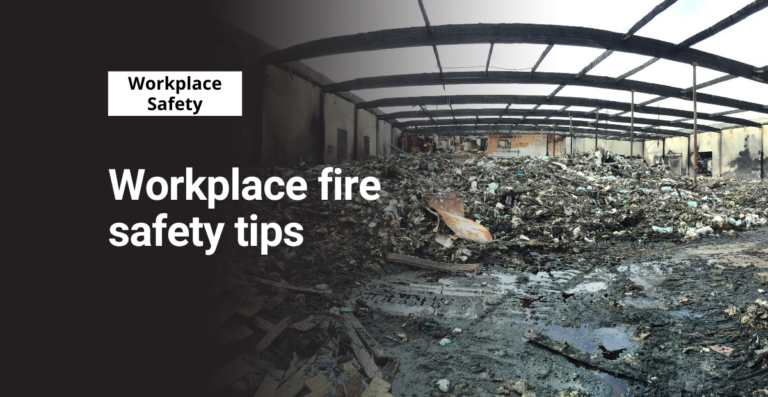 Workplace fire safety tips