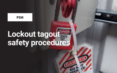 Lockout tagout safety procedures