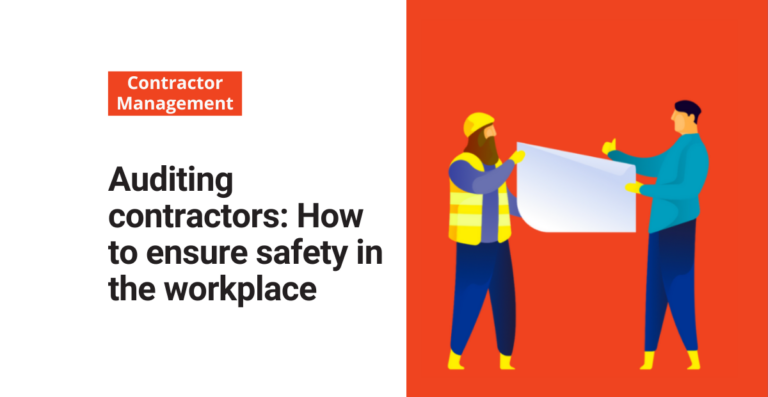 Auditing contractor safety in the workplace