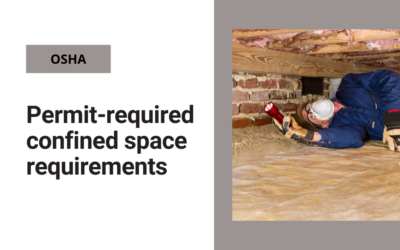 Permit-required confined space requirements