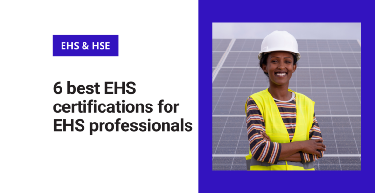 6 best EHS certifications for safety professionals