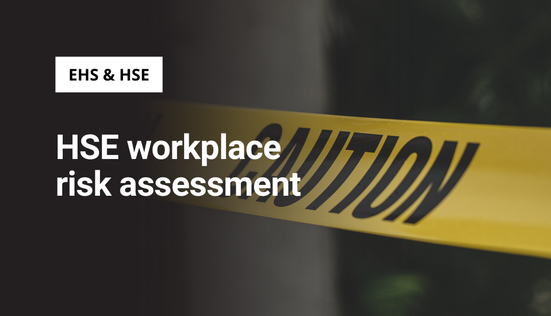 HSE workplace risk assessment: Hazard identification and audits