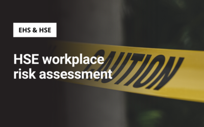 HSE workplace risk assessment: Hazard identification and audits