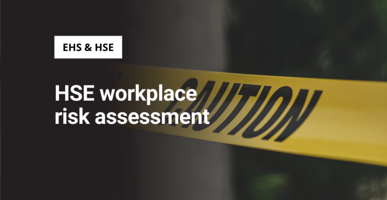 Risk assessment in workplace health and safety programs