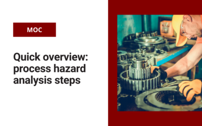 Quick overview: process hazard analysis steps