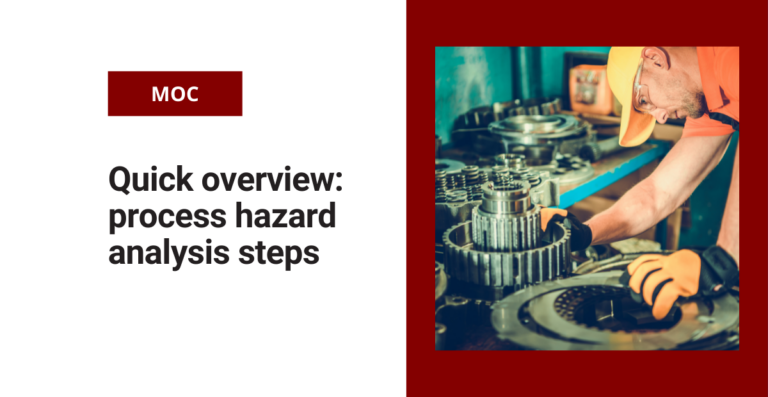 Process hazard analysis steps to follow every time