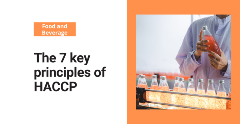 The 7 key principles of HACCP