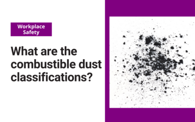 What are the combustible dust classifications?