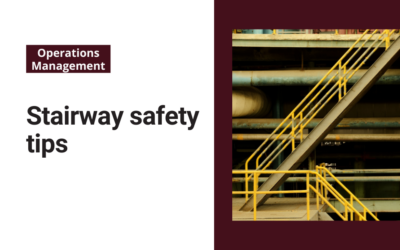 Stairway safety tips