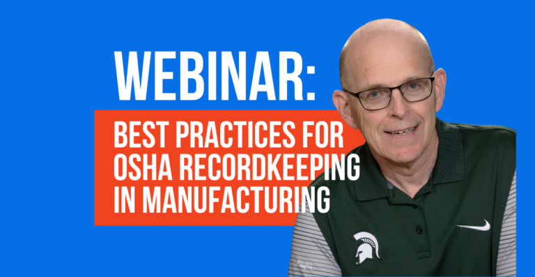 Tom Fitzgerald on OSHA recordkeeping in manufacturing