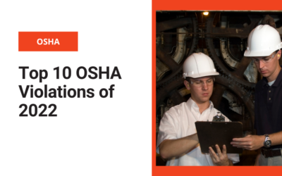 Top 10 OSHA Violations of 2022