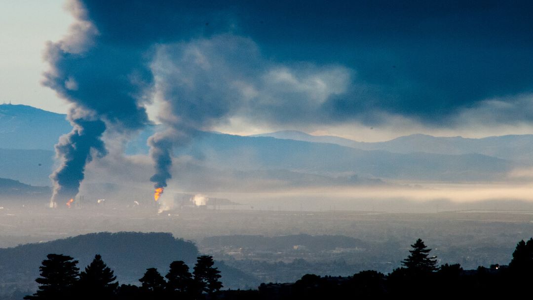 chevron refinery fire