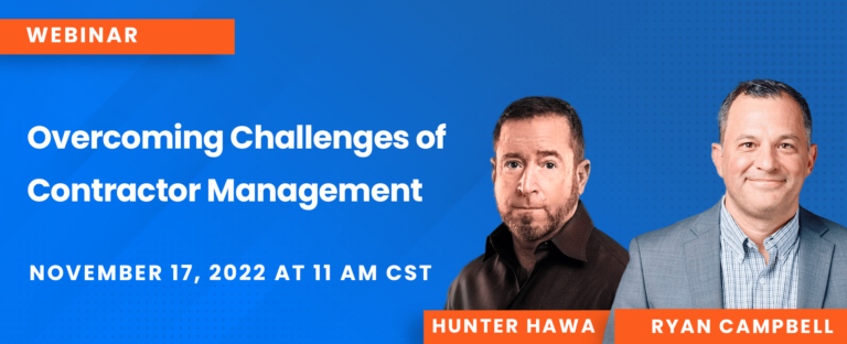 Safety First Group on the challenges of contractor management [webinar recap]