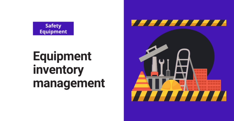 Equipment inventory management
