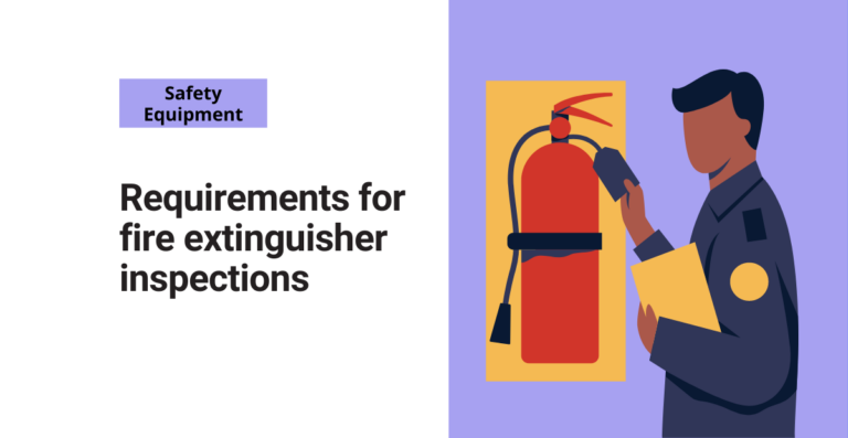 Fire extinguisher inspection requirements