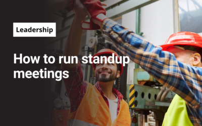 How to run standup meetings