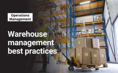 Warehouse management best practices
