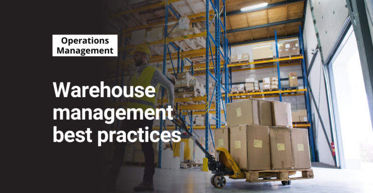 Warehouse management best practices