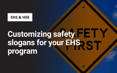 Customizing safety slogans for your EHS program