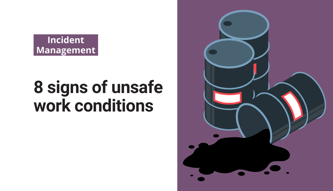 8 signs of unsafe work conditions