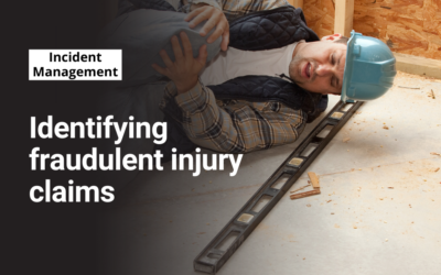Identifying fraudulent injury claims