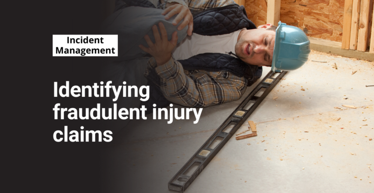 Identifying fraudulent injury claims