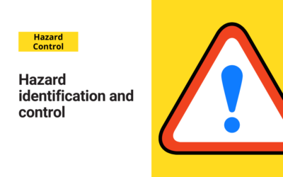 Hazard identification and control 
