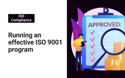Running an effective ISO 9001 program
