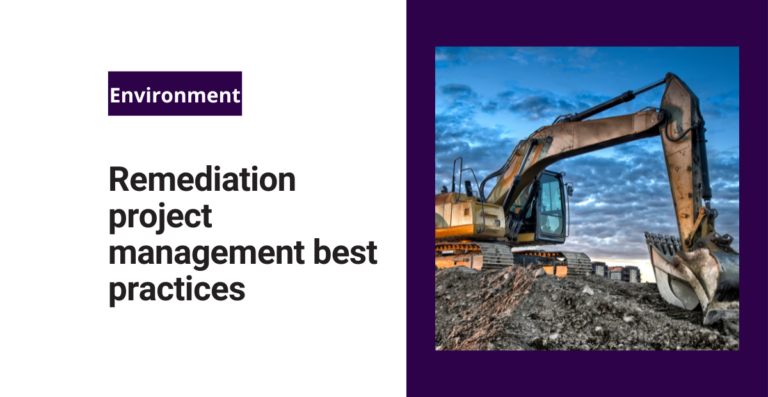 Remediation project management best practices