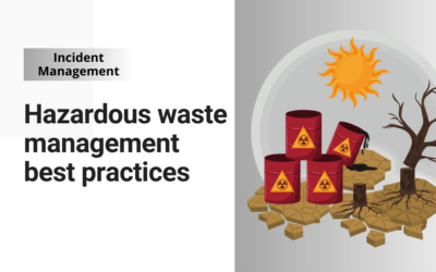 Hazardous waste management best practices