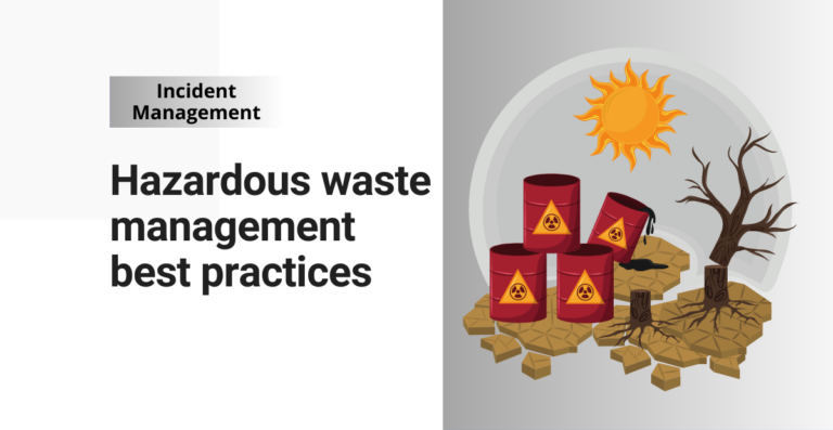 Hazardous waste management best practices