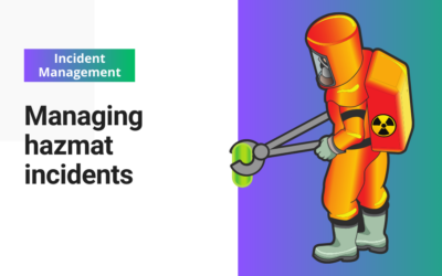 Managing hazmat incidents