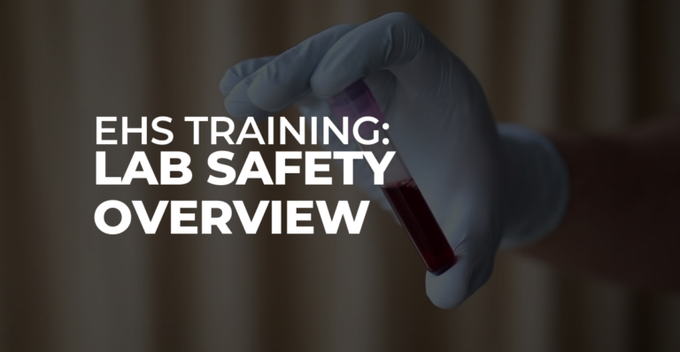 Lab Safety Overview Training | Video