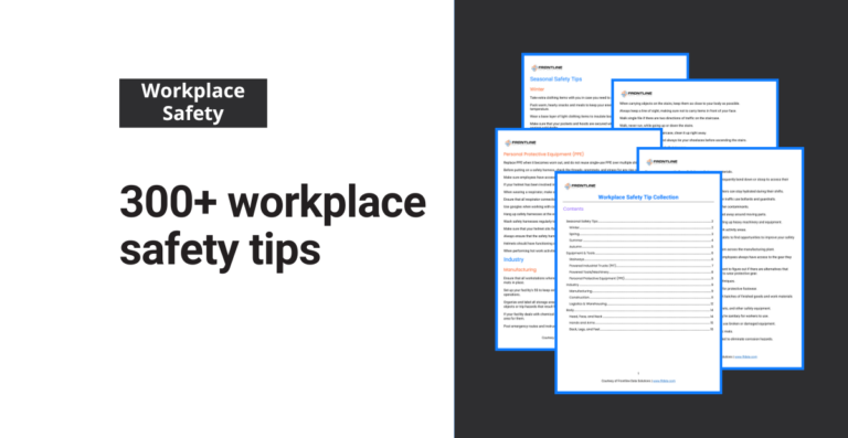 30 spring safety tips for the workplace