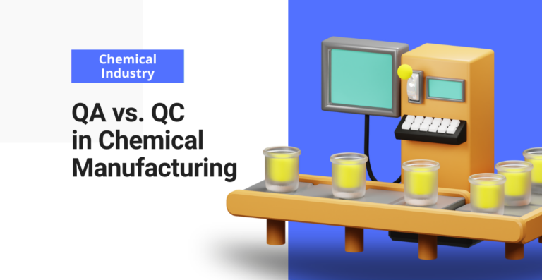 Quality assurance vs. quality control in chemical manufacturing