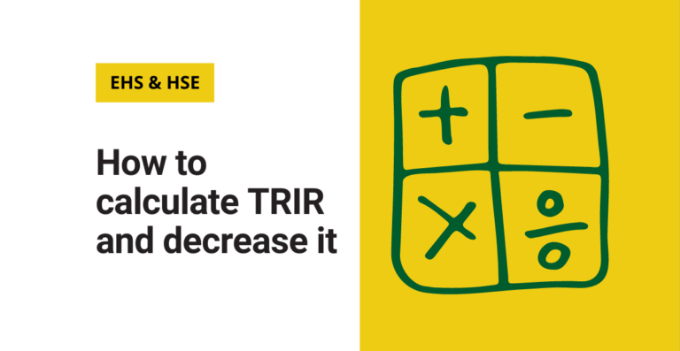How to calculate TRIR and decrease it