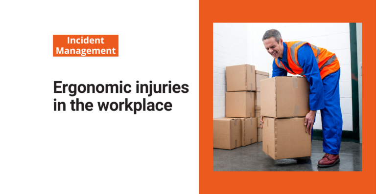 Ergonomic injuries in the workplace