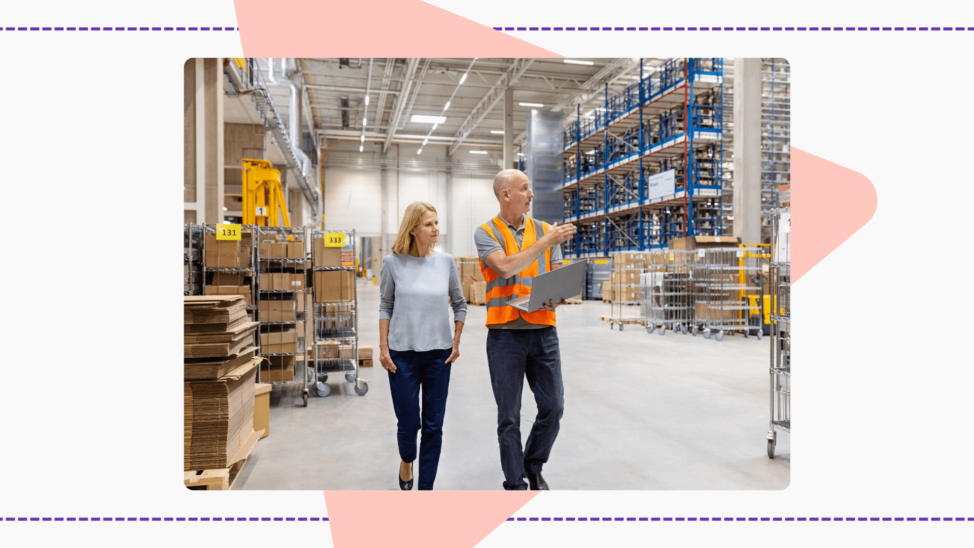How to organize warehouse inventory