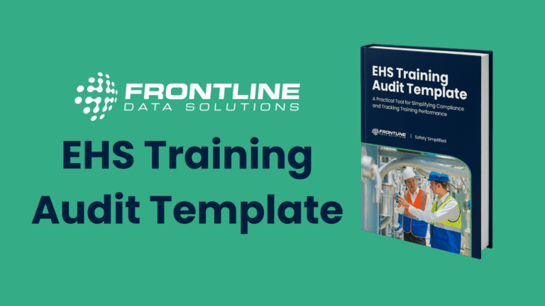 The EHS Training Guide download from Frontline Data Solutions.