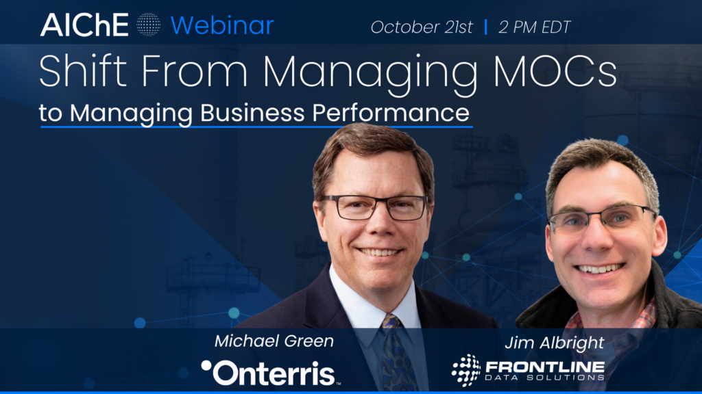Webinar: Shift from Managing MOCs to Managing Business Performance